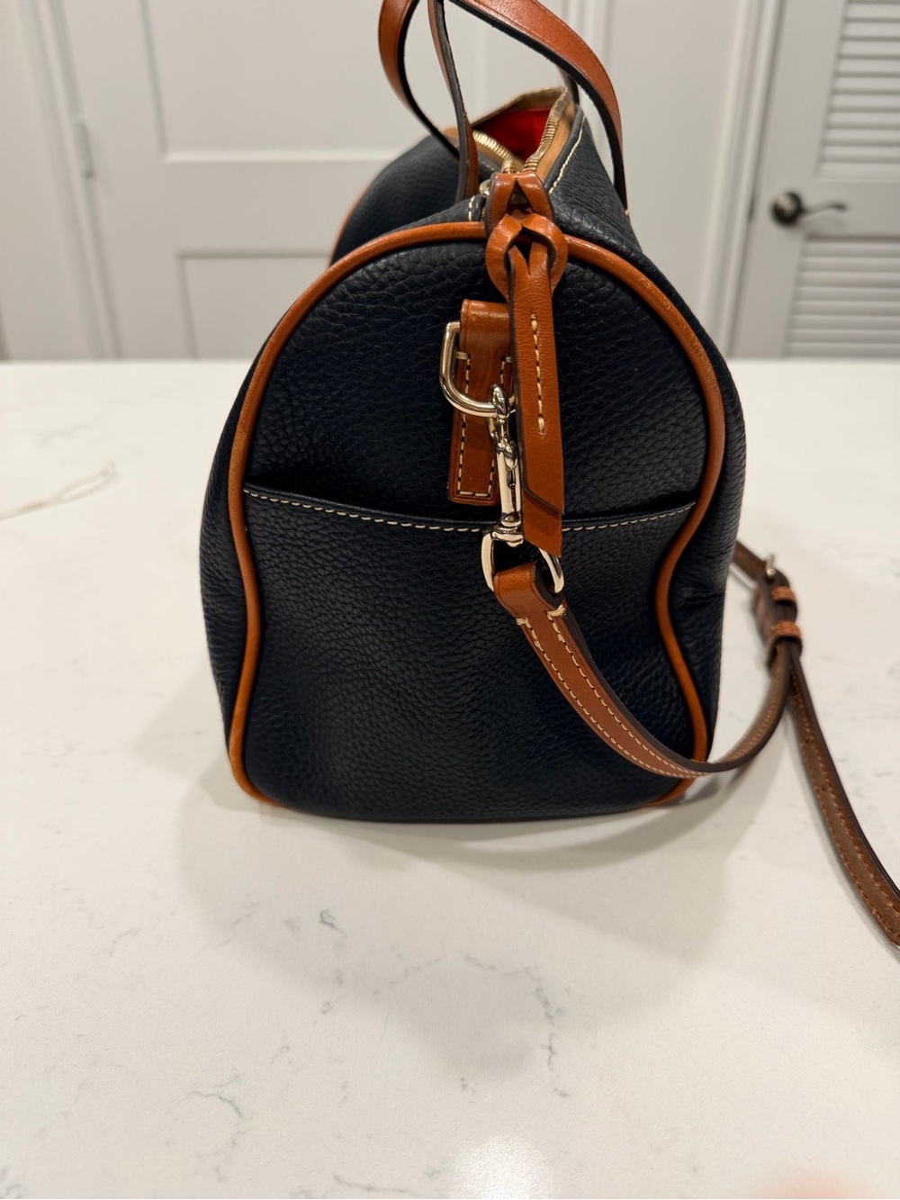 Dooney & Bourke Pebble Grain Olivia Satchel - Picture 3 of 12